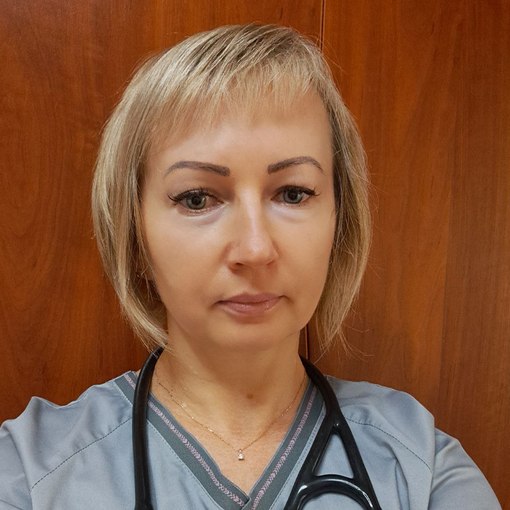 Лікар-інфекіонст Ольга Нехаєва